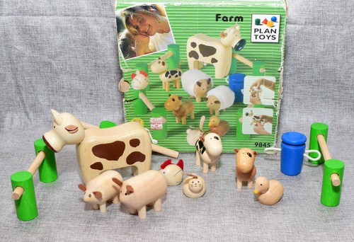 Plan toys farm set - toys, 9845