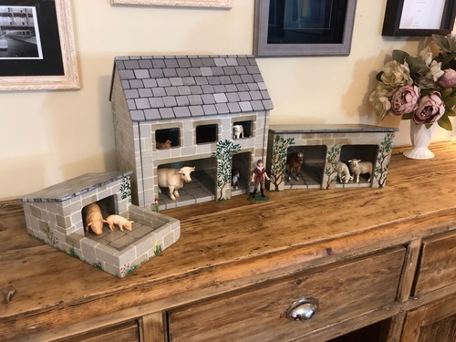 Wooden toy farm hand - wooden,