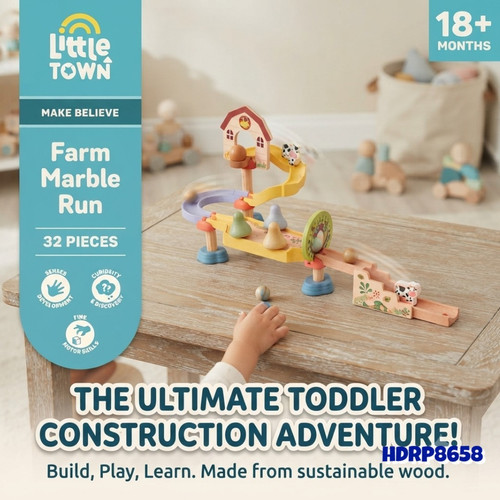 Little town wooden - little, toys