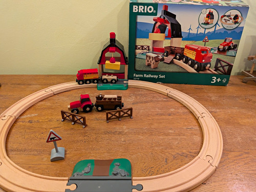 Brio farm railway set 33719 - farm,