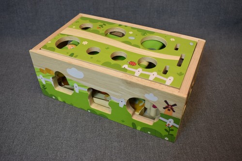 Wooden farm vegetable garden - farm,