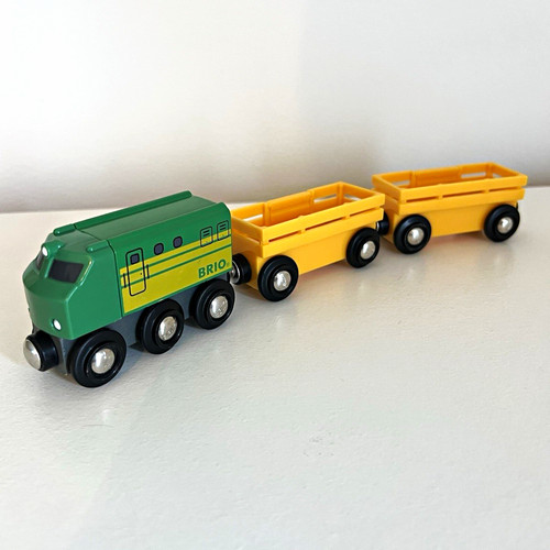 Brio genuine wooden farm train