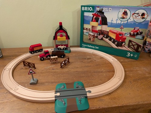 Brio farm railway set 33719 - railway,
