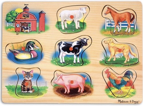 Farm animal sound puzzle - sound,