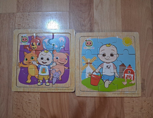 Cocomelon wooden tray jigsaw - tray,