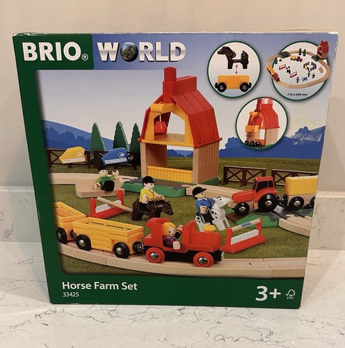 Brio world horse farm - brio, set