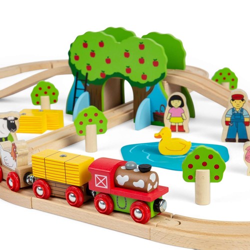 Bigjigs rail wooden - rail, train