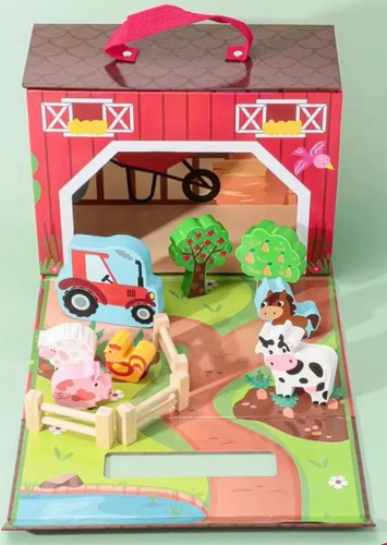Farm animal wooden - farm,