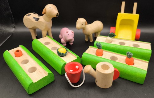 Plantoys 9844 wooden vegetable - plantoys,