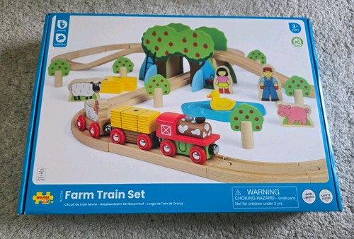Bigjigs farm train - farm,