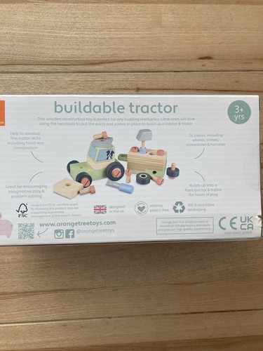 Orange tree toys - orange, buildable