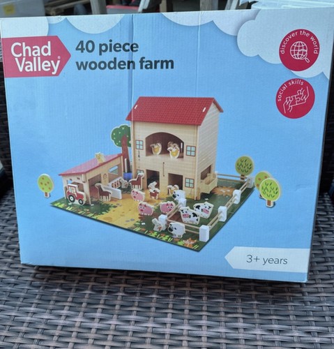 Chad valley wooden farm - valley, set